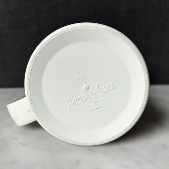 Vintage Schlitz Beer Insulated Mug West Bend Plastic Thermo-Serv Mug Made in USA - Picture 5 of 6